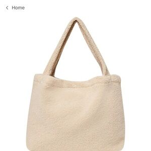 Studio Noos Ecru Teddy Mom Bag